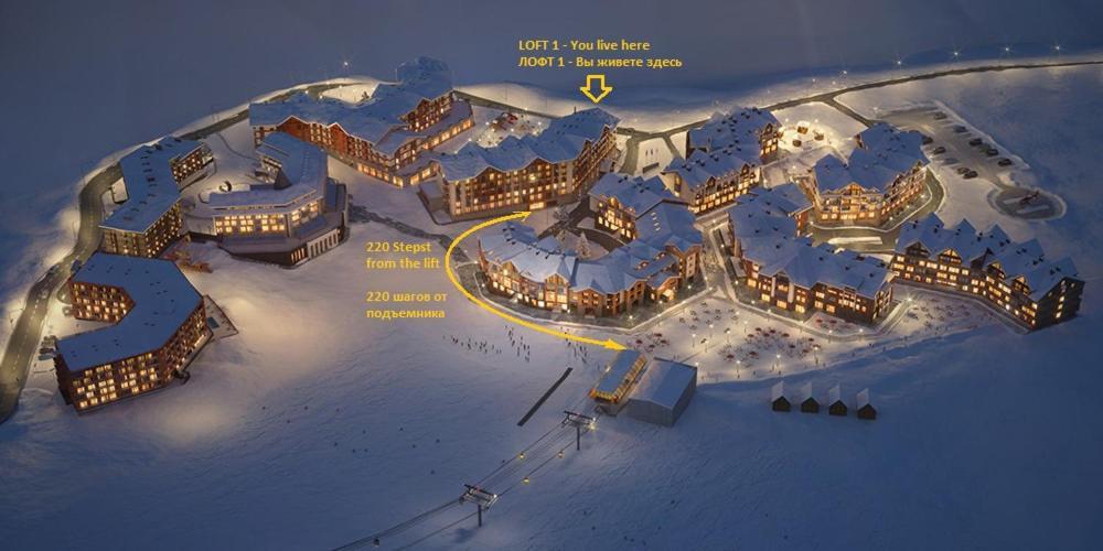Mountain View 1Br Apartment 101 - Loft 1 Goedaoeri Buitenkant foto