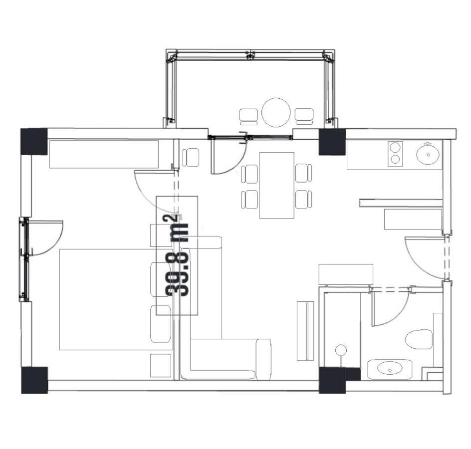 Mountain View 1Br Apartment 101 - Loft 1 Goedaoeri Buitenkant foto